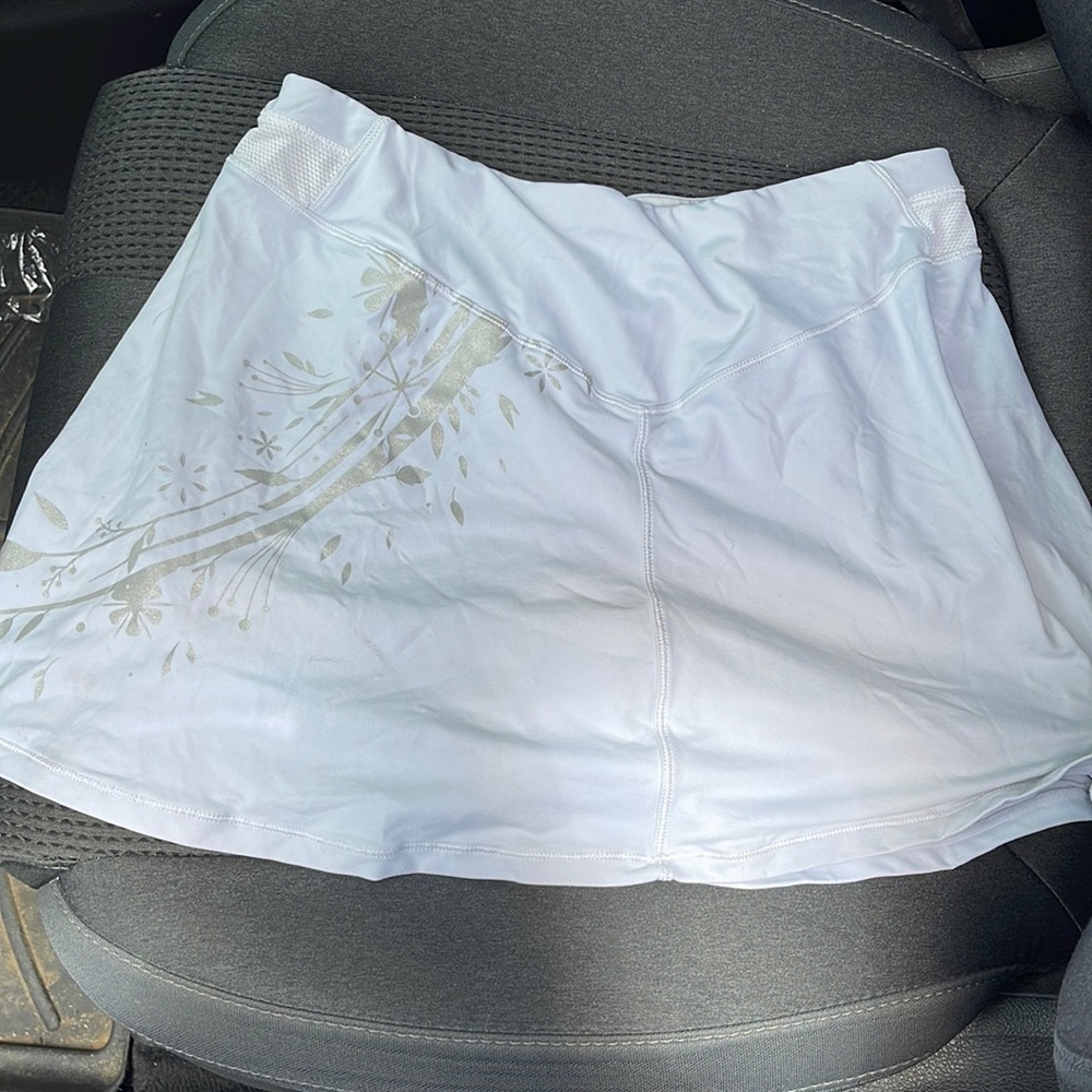White Nike Skort